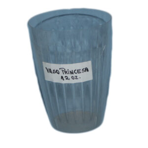 VASO 12 ONZ PRINCESA TRANSPARENTE (PS)