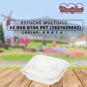 ESTUCHE MULTIUSO 43 H58 D100 PET (2821029642)